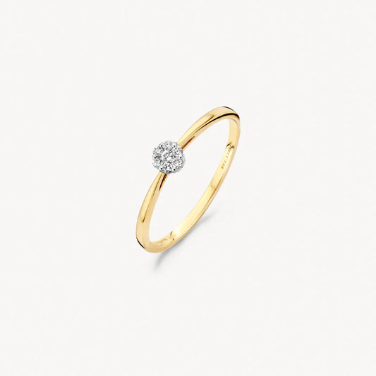 Diamonds By Blush solitaire ring