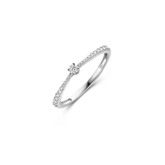 Diamonds by Blush ring witgoud