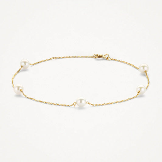 Blush armband met parel
