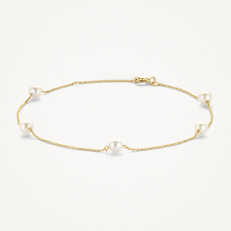 Blush armband met parel