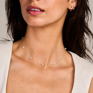 Blush parel collier