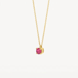 Blush collier met roze Tourmarlijn