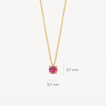 Afbeelding in Gallery-weergave laden, Blush collier met roze Tourmarlijn
