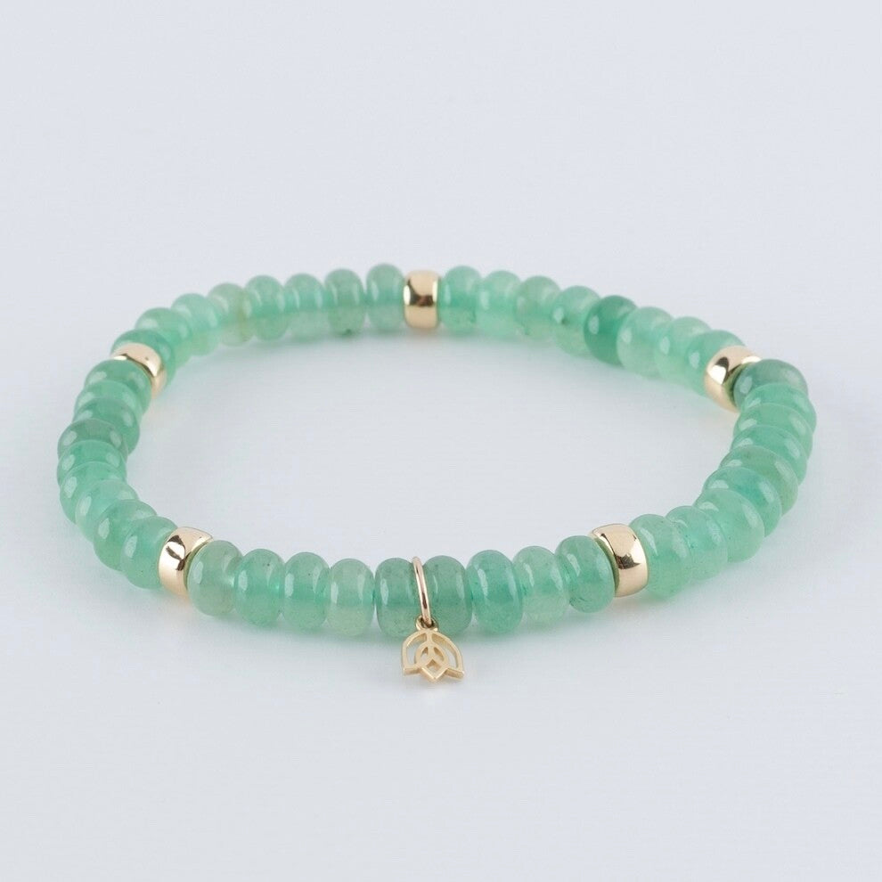 Y&G Jewelry armband Groene Aventurijn