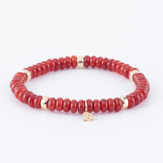 Y&G Jewelry Rode Agaat