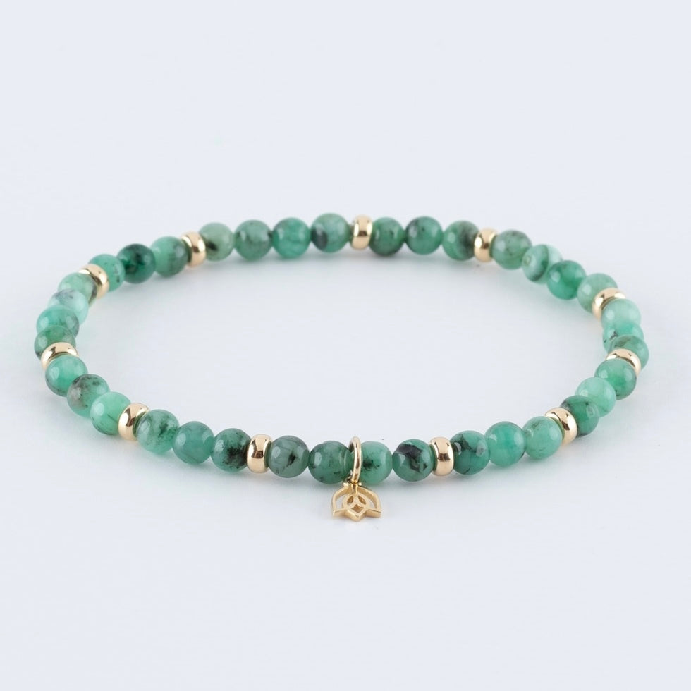 Y&G Jewelry Smaragd 4mm edelstenen