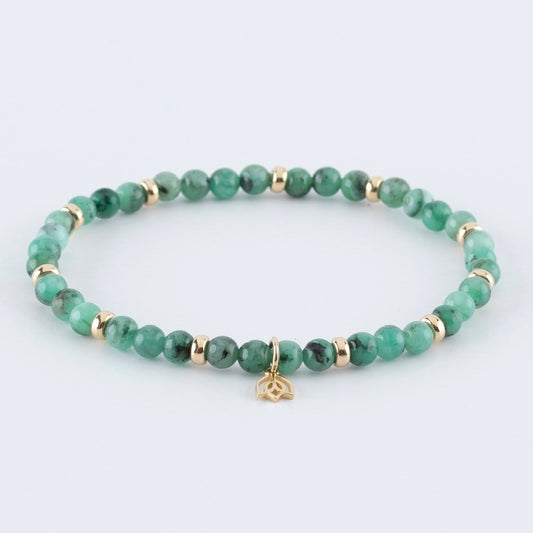 Y&G Jewelry Smaragd 4mm edelstenen