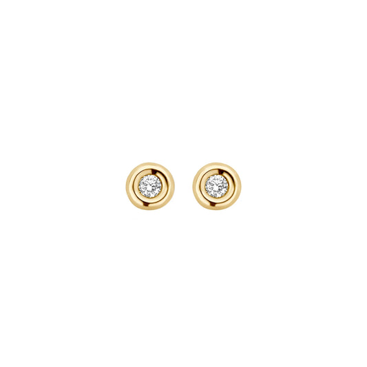 Diamonds by Blush Geel goud met Diamant