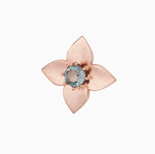 Bron Poppy broche