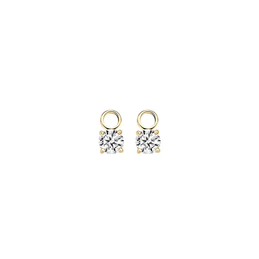 Blush aanhangers zirkonia
