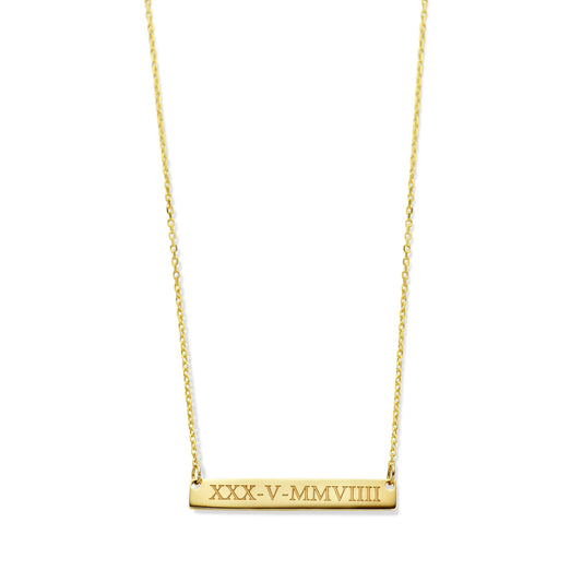 Just Franky Bar collier