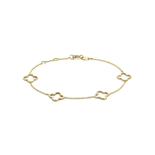 Just Franky Iconic lucky Clover armband