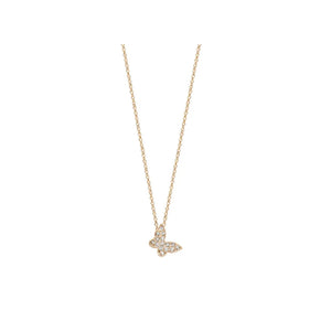 Just Franky Treasure Butterfly diamond collier