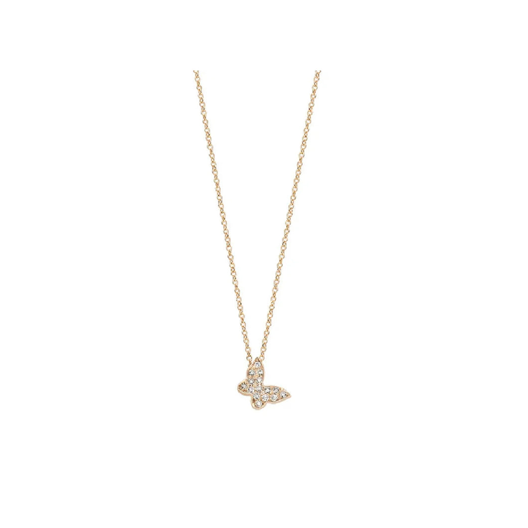 Just Franky Treasure Butterfly diamond collier