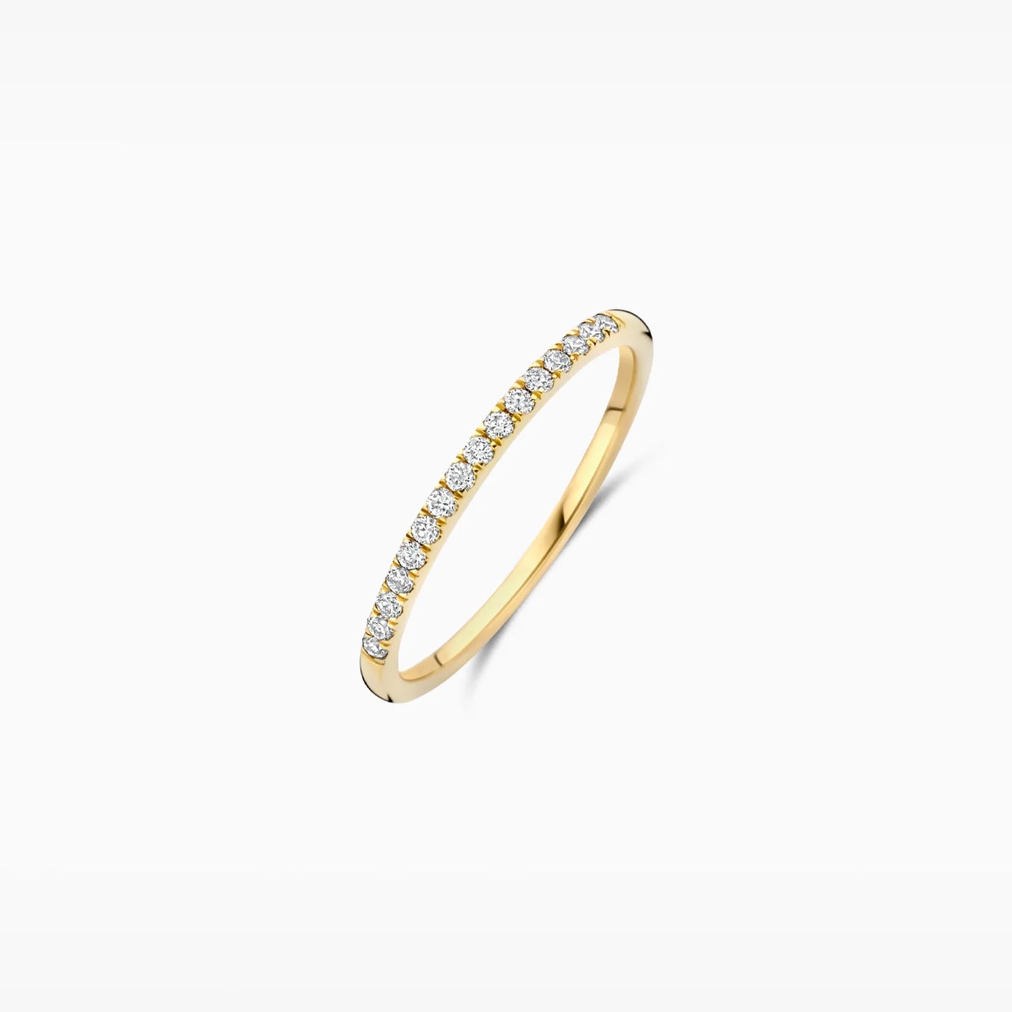 Blush lab diamond memoire ring