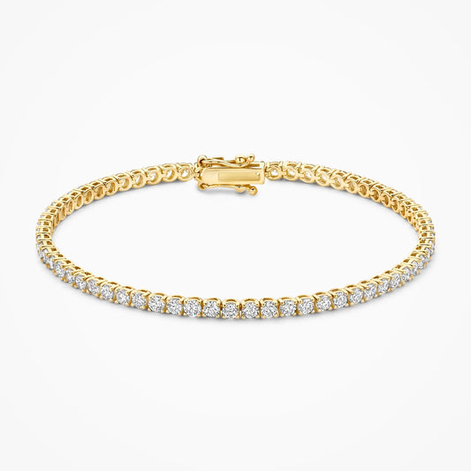 Blush lab diamonds tennis bracelet
