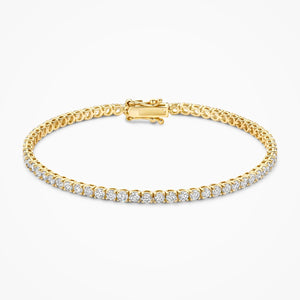Blush lab diamonds tennis bracelet