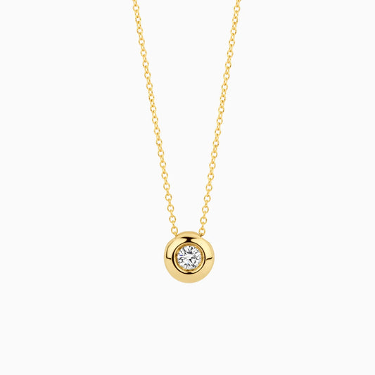 Blush Lab Diamonds solitaire