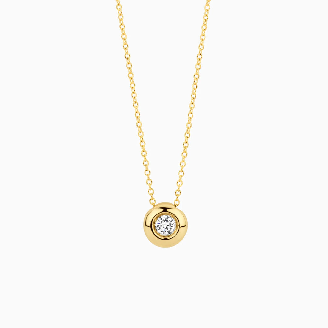 Blush Lab Diamonds solitaire