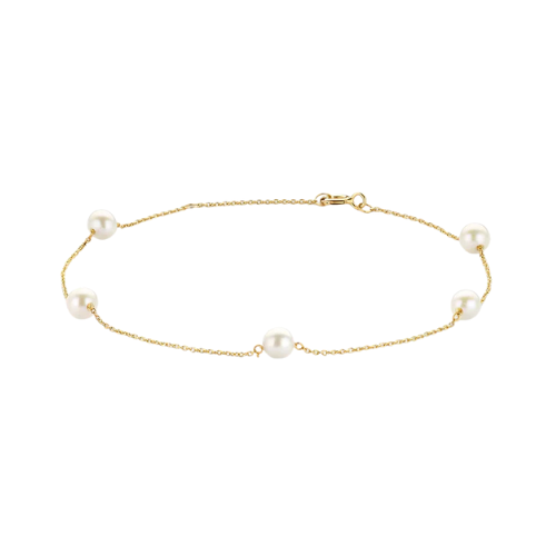 Blush armband met parel