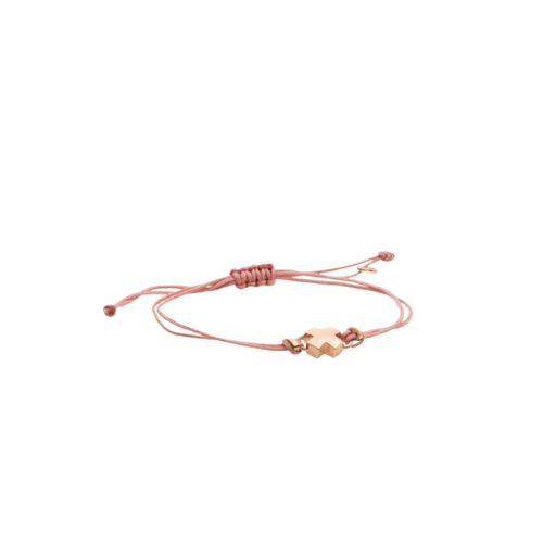 Bron Joy armband met koordje