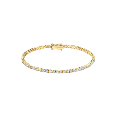 Blush lab diamonds tennis bracelet