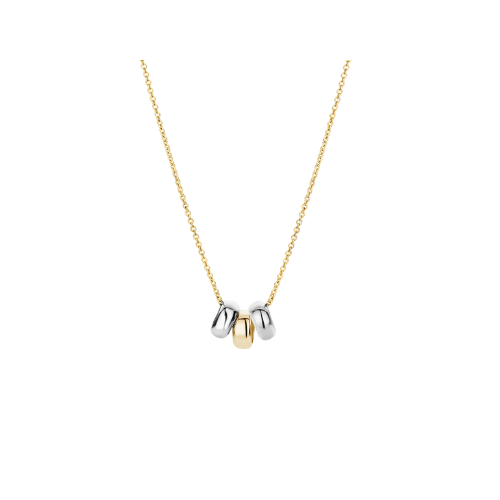 Blush geelgoud collier