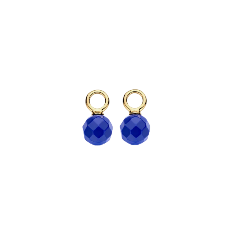 Blush aanhangers lapiz lazuli