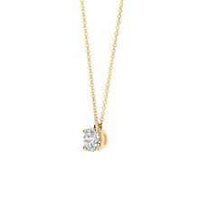 Afbeelding in Gallery-weergave laden, Blush Lab Diamonds geelgoud collier
