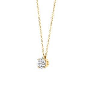 Blush Lab Diamonds geelgoud collier