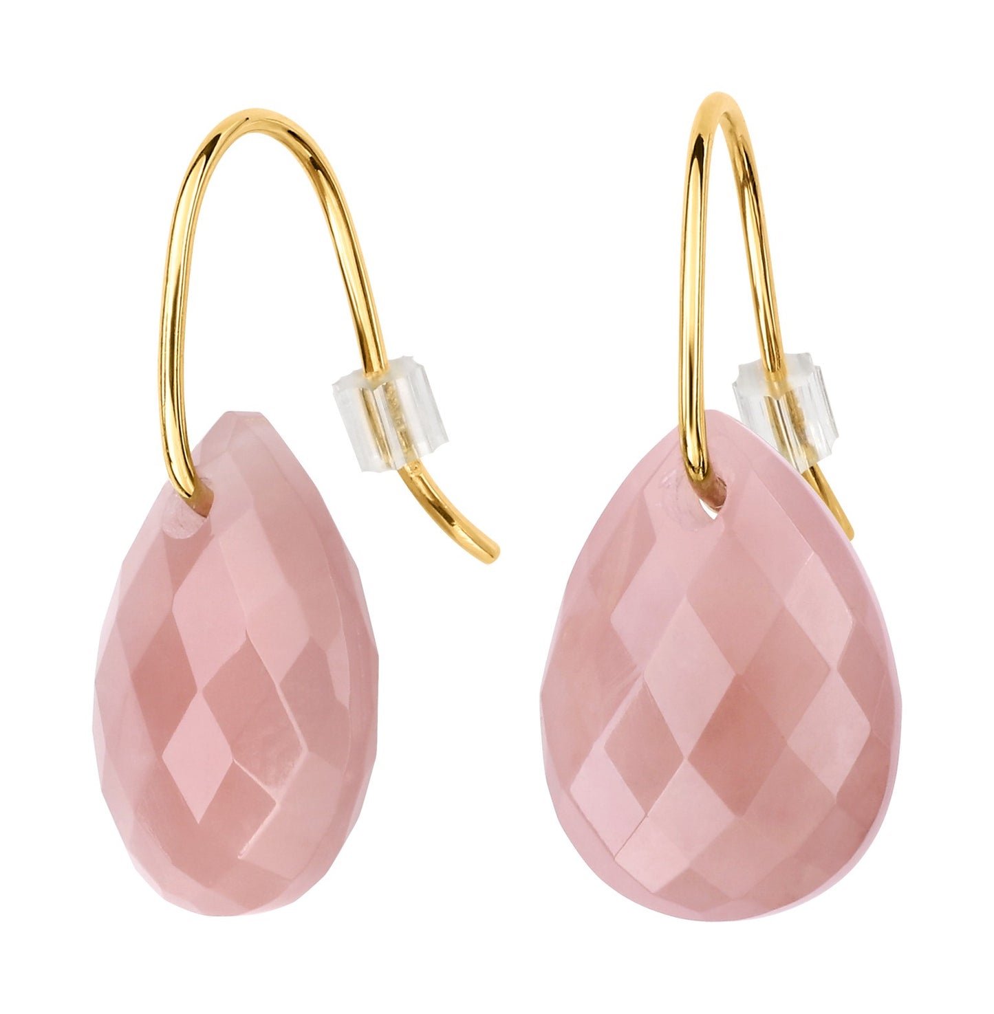 Morganne Bello oorbellen guaven quartz