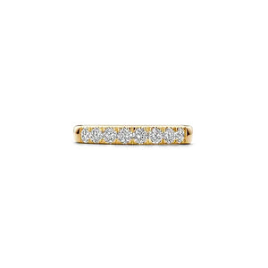 Blush Lab Diamonds memoire ring