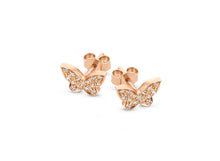 Afbeelding in Gallery-weergave laden, Just franky Treasure Butterfly Diamond Earring Single Piece
