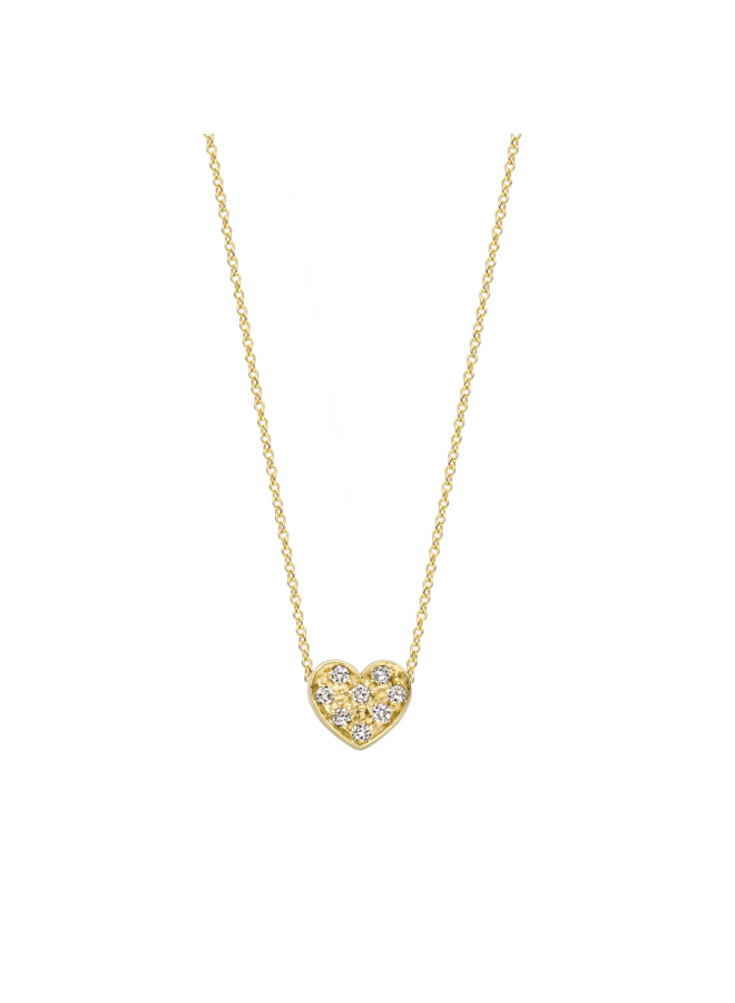 Just franky Treasure Heart Diamond Necklace