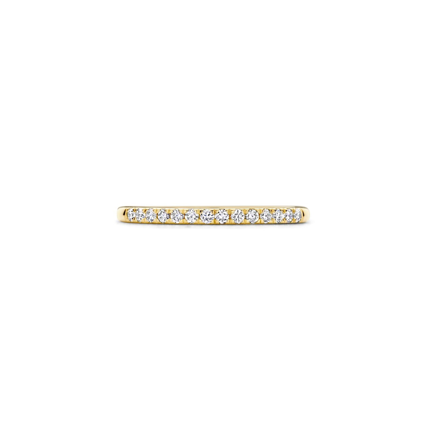 Blush Lab Diamonds geelgouden ring