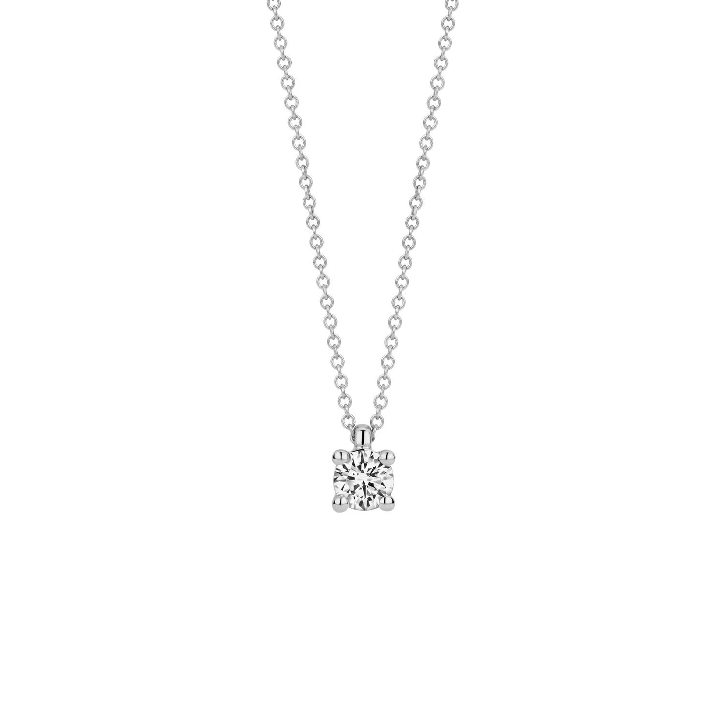 Blush Lab Diamonds solitiar collier