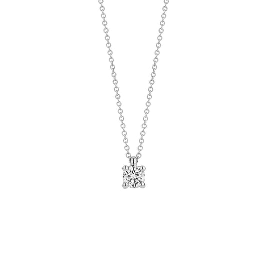 Blush Lab Diamonds solitiar collier