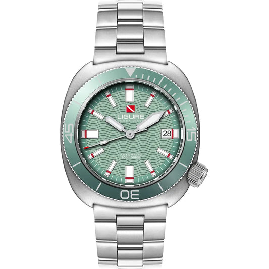 Ligure Tartaruga horloge Olive mint  Oyster