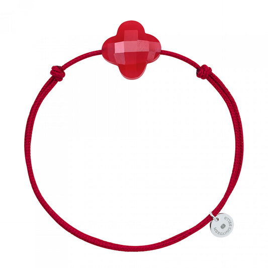 Morganne Bello armband rode quartz