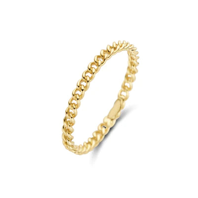 Blush ring geelgoud