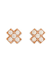 Afbeelding in Gallery-weergave laden, Bron Joy oorknoppen met witte diamant

