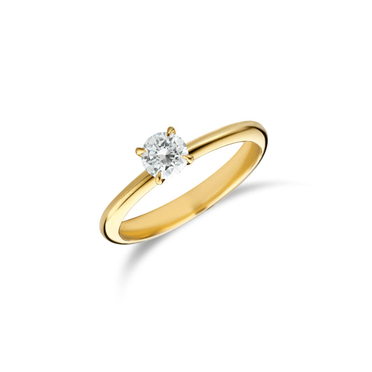 R&C Ario solitiare ring