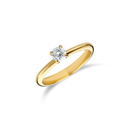 R&C Ario solitiare ring