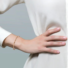 Afbeelding in Gallery-weergave laden, Blush schakel armband Rosé
