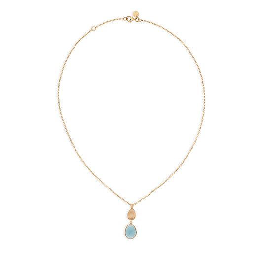 Italo Bottene collier met london topaas