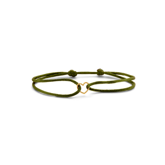 Just Franky Vintage heart armband
