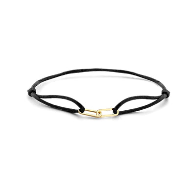 Blush geelgouden armband