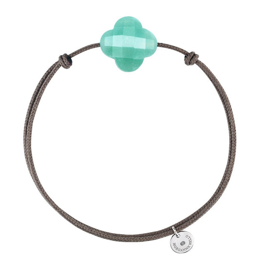 Morganne Bello armband amazonite clover