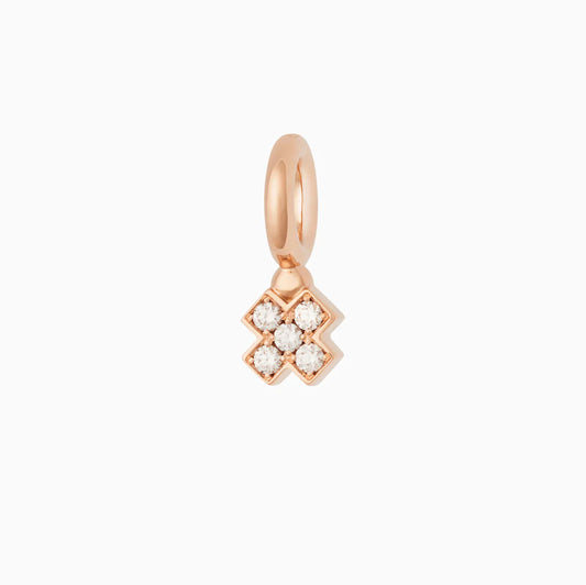 Bron Joy aanhanger met witte diamant