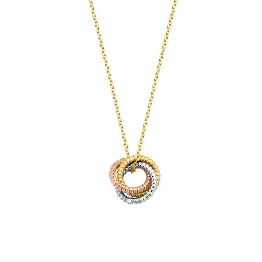 Just Franky Vintage Necklace Triple Love